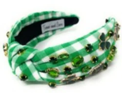 Cbc Hair Plaid Clvr Chrm Hbnd 114617 Grn