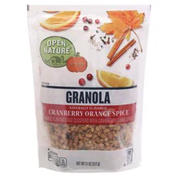 Open Nature Seasons Granola Cran Orange Spice - 11 Oz