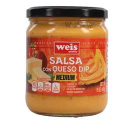 Weis Quality Con Queso Salsa Dip - 15 oz