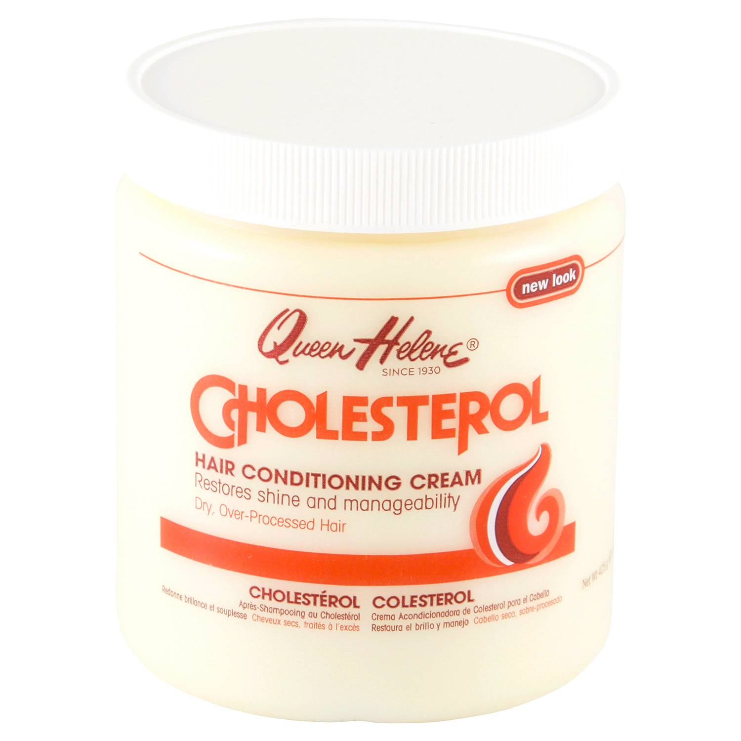 slide 1 of 3, Queen Helene Cholesterol Hair Conditioning Cream, 15 oz