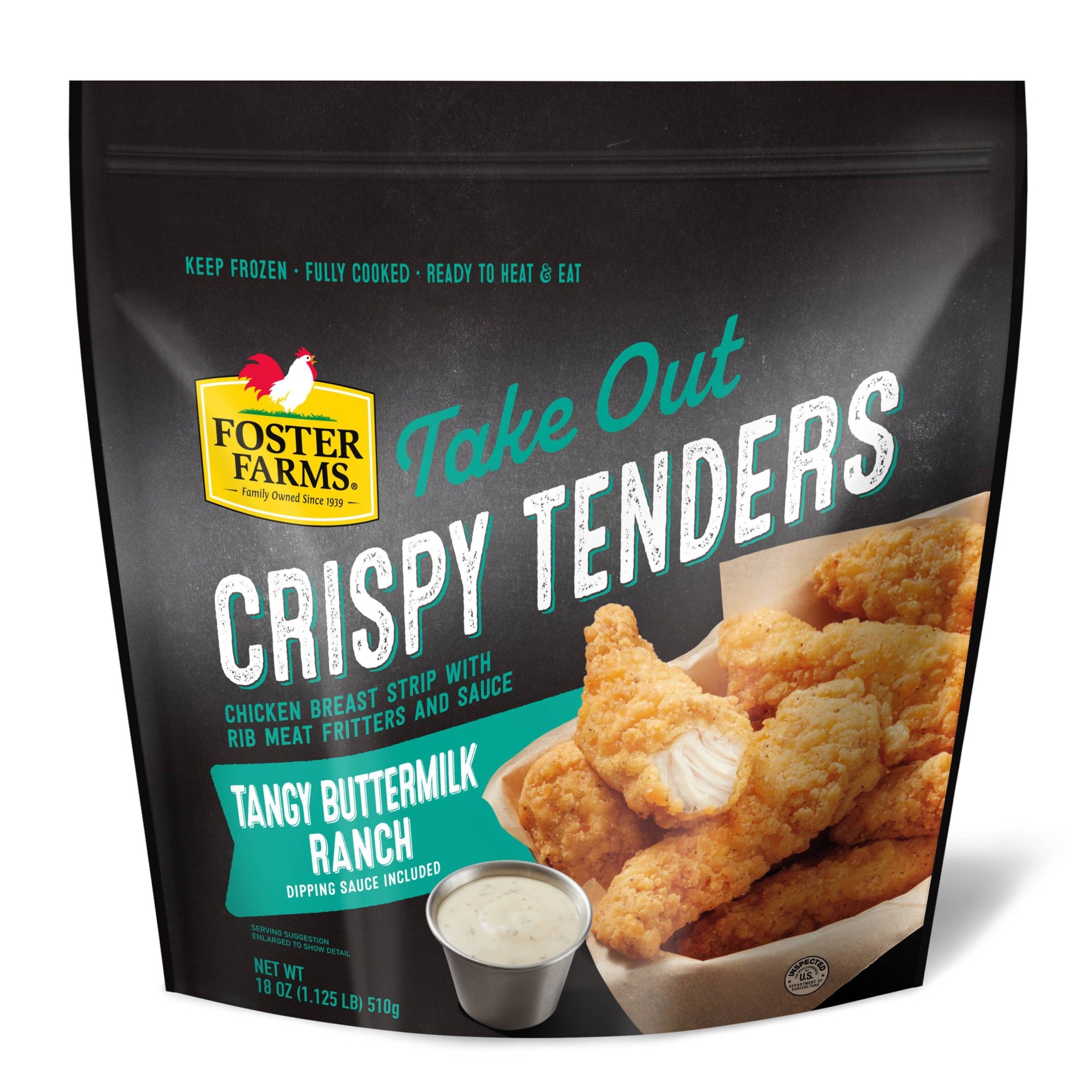 slide 1 of 3, Foster Farms Takeout Tangy Ranch Chicken - Frozen, 18 oz