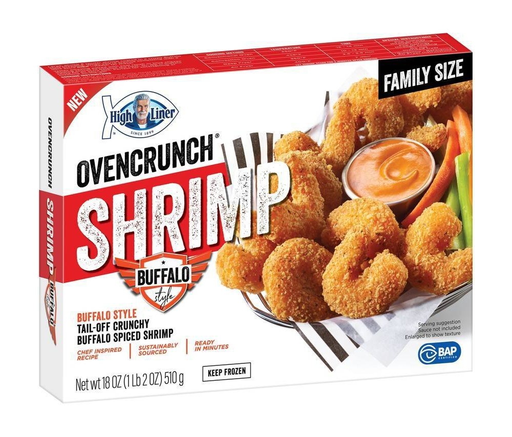 slide 3 of 4, High Liner Oven Crunch Buffalo Shrimp - Frozen, 18 oz