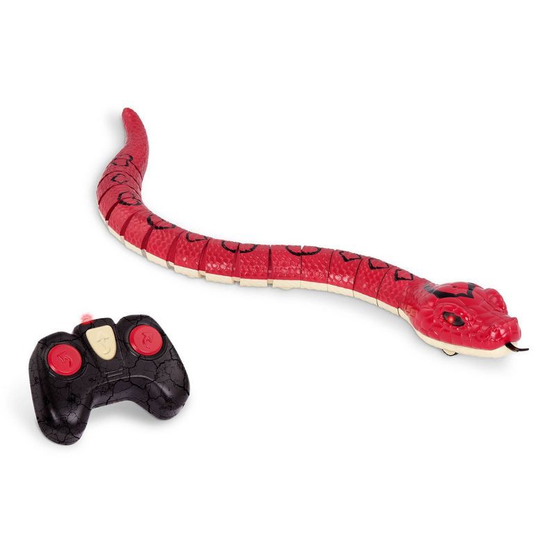 slide 1 of 10, Terra by Battat – Remote Control Infrared Light-Up Snake - Rainbow Boa, 1 ct