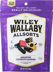 Wiley Wallaby Allsorts Assorted Licorice Candies 8 oz