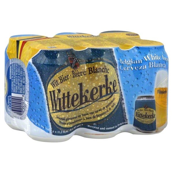 slide 1 of 1, Wittekerke Beer, Belgian White, 6 ct