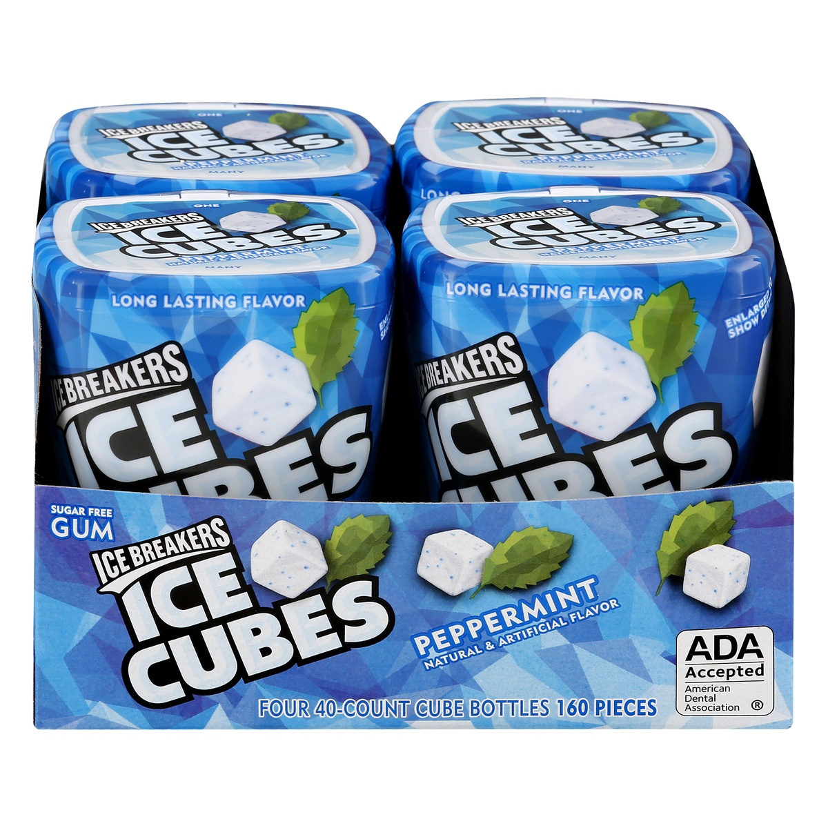 Ice Breakers Gum, Sugar Free, Peppermint 4 ct | Shipt