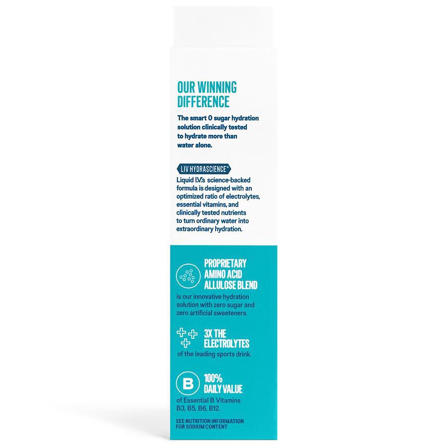 slide 3 of 4, Liquid I.V. 3CT SUGAR FREE STRAWBERRY WATERMELON, 3 ct