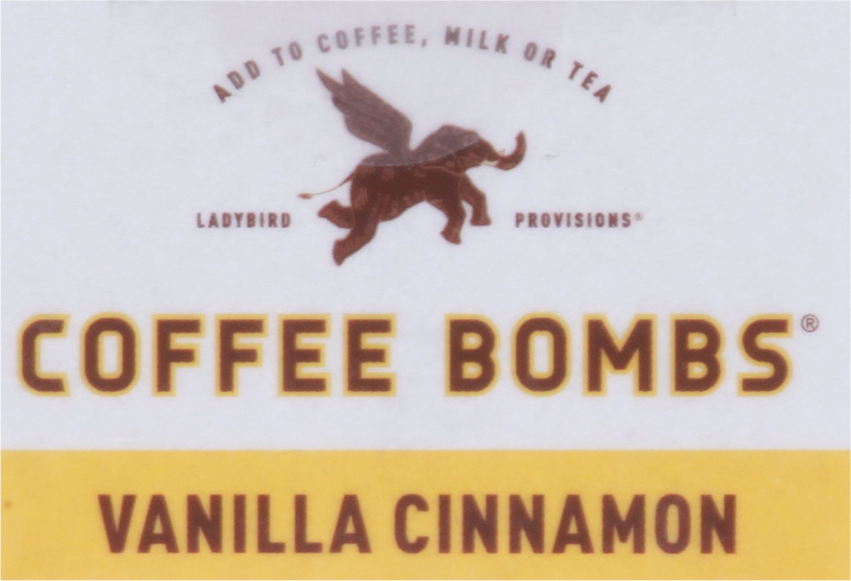 slide 7 of 9, Ladybird Provisions Vanilla Cinnamon Coffee Bombs Bombs - 6 ct, 6 ct