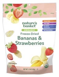 Nb Organic Freeze Dried Banana & Strawberries