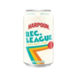 Harpoon Brewery Lo-Cal Hazy IPA Rec League Beer 12 - 12 fl oz Cans