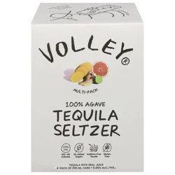 Volley Tequila Seltzer Multi-Pack - 4 x 355 ml