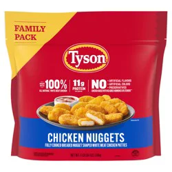 Tyson Frozen Chicken Nuggets Family Pack, 4 lb