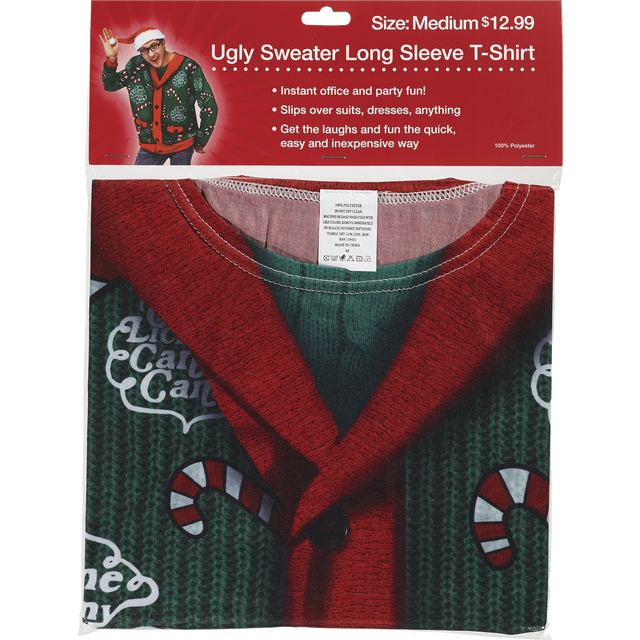 slide 1 of 1, Long Sleeve Xmas T, 1 ct