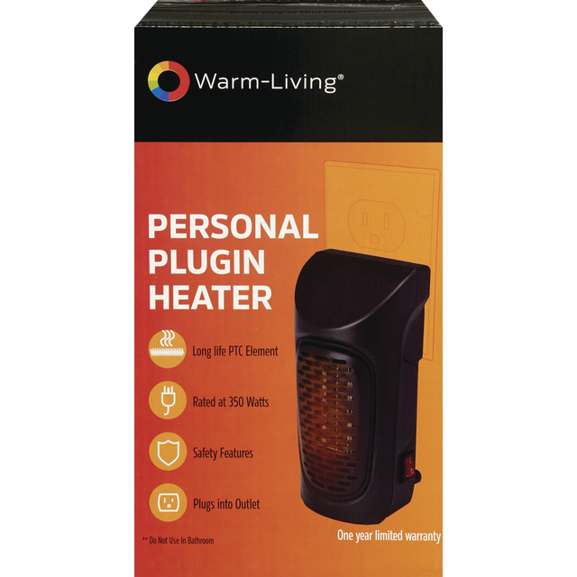 slide 1 of 1, Wall Plug Heater, 1 ct