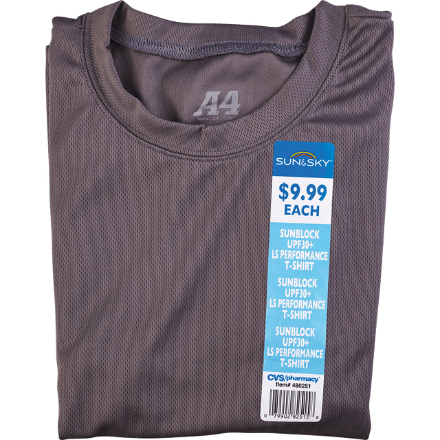 slide 1 of 1, Sunblock Performance Long Sleeve T, 1 ct