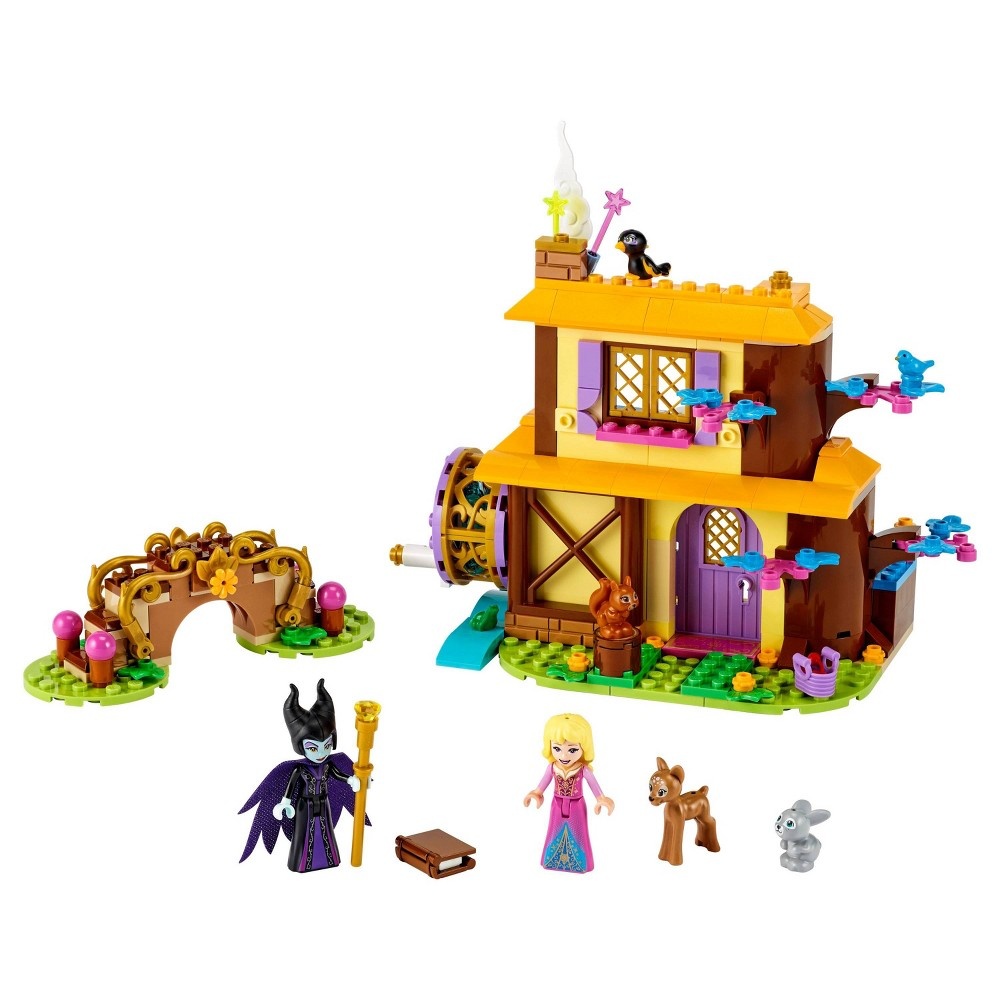 slide 2 of 7, LEGO Disney Aurora's Forest Cottage Great Sleeping Beauty Building Toy for Kids 43188, 1 ct
