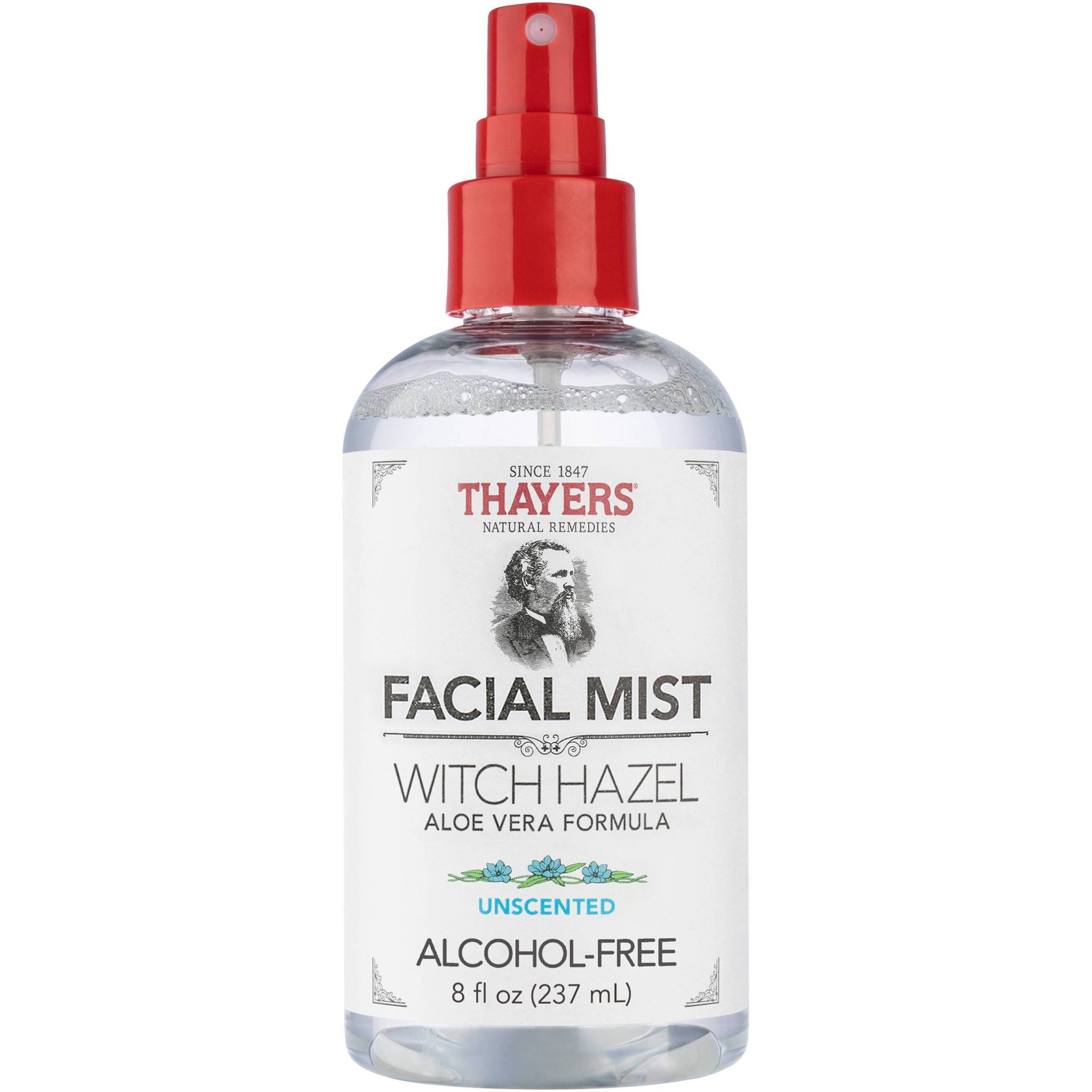 slide 1 of 3, Thayers Natural Remedies Thayers Alcohol-Free Witch Hazel Facial Mist Toner - Unscented, 8 fl oz