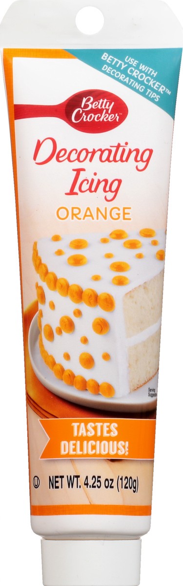 slide 1 of 12, Betty Crocker Orange Decorating Icing 4.25 oz, 4.25 oz