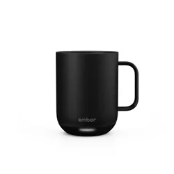 Ember Mug 2 10oz Temperature Control Smart Mug Black: Keeps Coffee Hot, Hand Wash, Includes Coaster, Hot Beverages