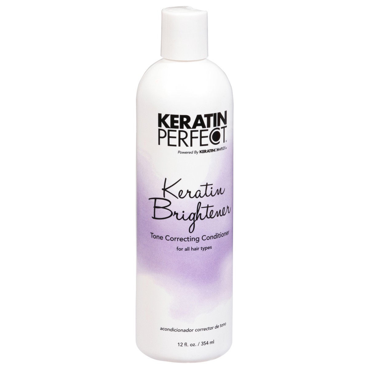 slide 12 of 12, Keratin Perfect Keratin Brightener Tone Correcting Conditioner 12 fl oz, 12 fl oz