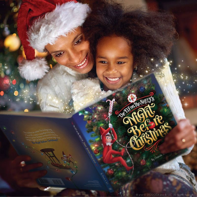 slide 5 of 5, The Elf on the Shelf's The Night Before Christmas - by Chanda Bell (Hardcover), 1 ct