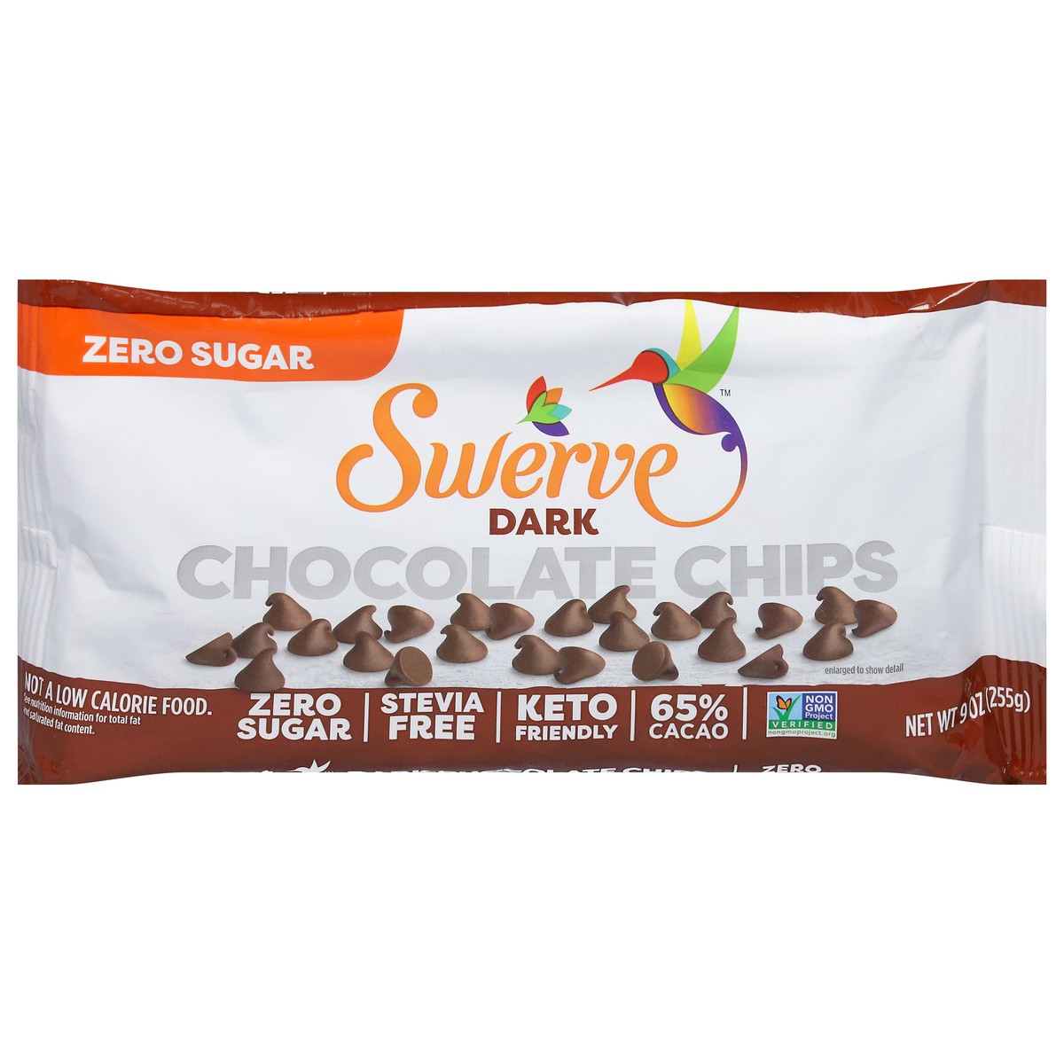 slide 1 of 9, Swerve Dark Chocolate Chips, 9 oz