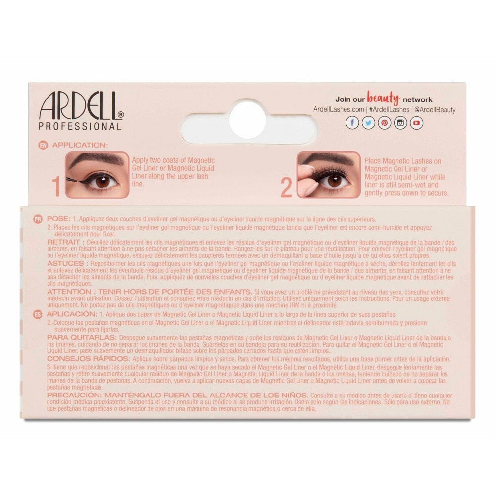 slide 2 of 4, Ardell Naked 420 Magnetic Lash - Black - 1pr, 1 ct