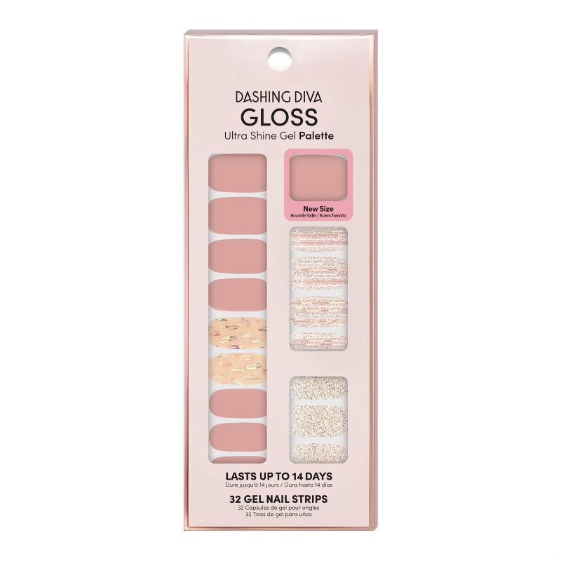 slide 1 of 5, Dashing Diva Gloss Ultra Shine Gel Palette - After Glow, 1 ct