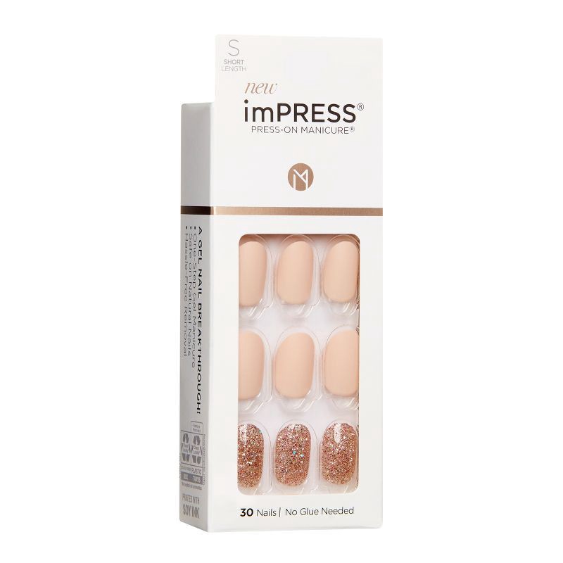 slide 5 of 7, imPRESS Press-On Manicure Press-On Nails - Evanesce - 30ct, 30 ct