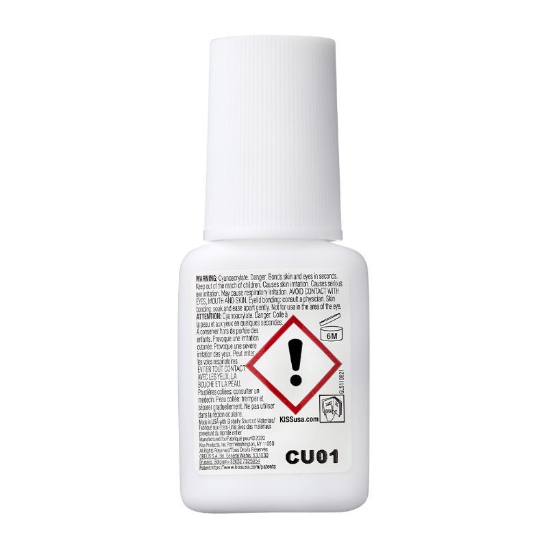 slide 4 of 6, Kiss Nails KISS PowerFlex Brush-On Nail Glue - 0.17oz, 0.17 oz