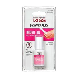 Kiss Nails KISS PowerFlex Brush-On Nail Glue - 0.17oz