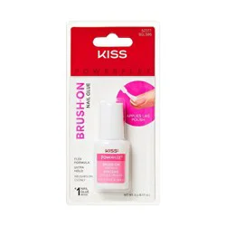 Kiss Nails KISS PowerFlex Brush-On Nail Glue - 0.17oz