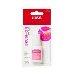 Kiss Nails KISS PowerFlex Brush-On Nail Glue - 0.17oz