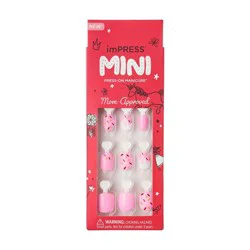imPRESS Press-On Manicure Mini Press-On Nails for Kids - Super Duper - 21ct