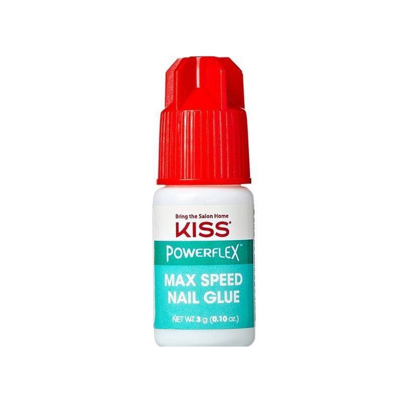 slide 2 of 3, Kiss Nails KISS PowerFlex Maximum Speed Nail Glue - 0.10oz, 0.1 oz