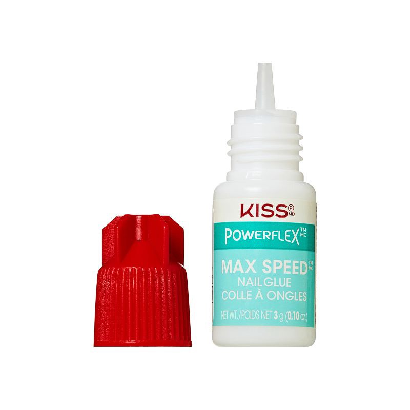 slide 4 of 7, Kiss Nails KISS PowerFlex Maximum Speed Nail Glue - 0.10oz, 0.1 oz