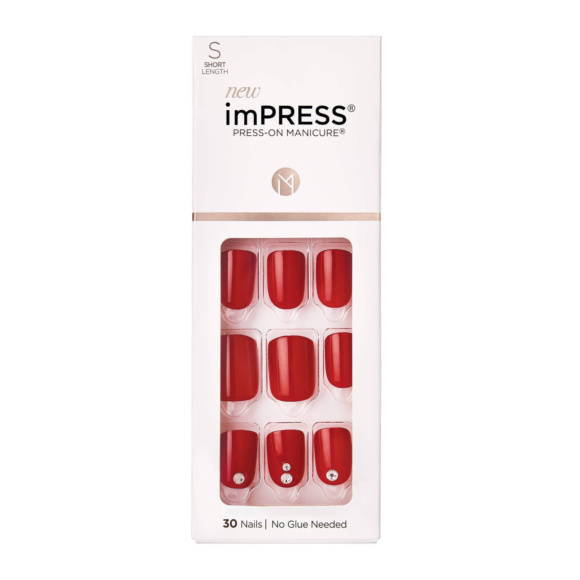 slide 1 of 5, Kiss imPRESS Press-On Manicure Fake Nails - Kill Heels - 30ct, 30 ct