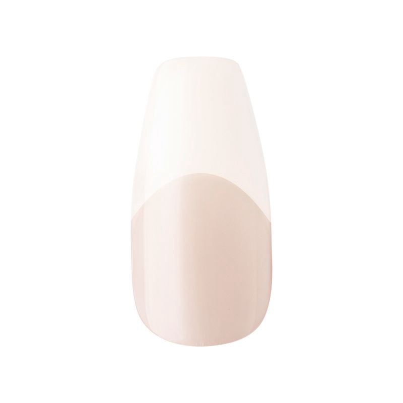 slide 2 of 9, Kiss Nails KISS Salon Acrylic Nude French Manicure - Leilani - 28ct, 28 ct