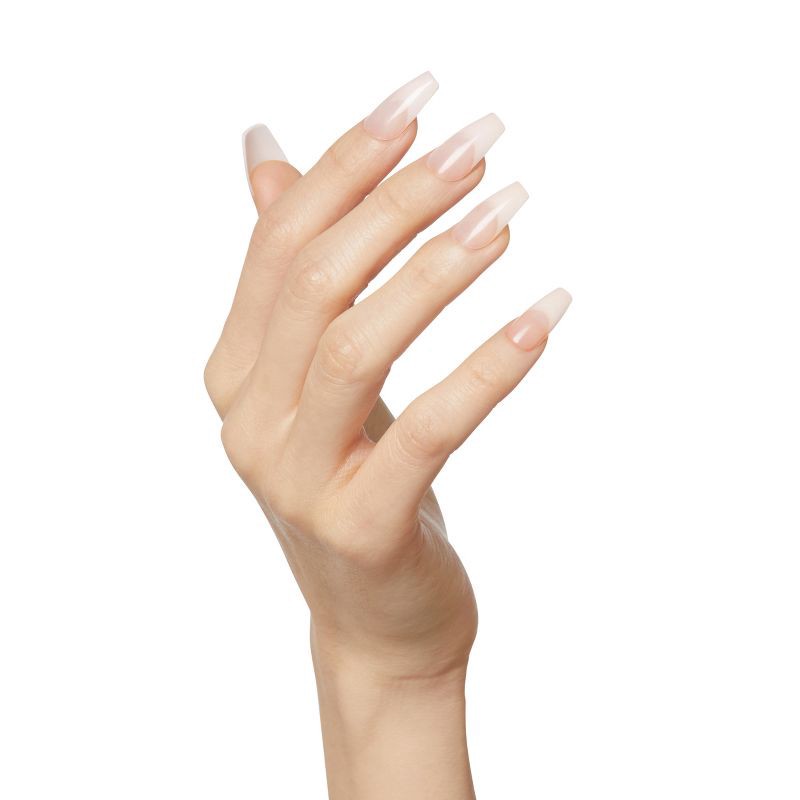 slide 6 of 9, Kiss Nails KISS Salon Acrylic Nude French Manicure - Leilani - 28ct, 28 ct