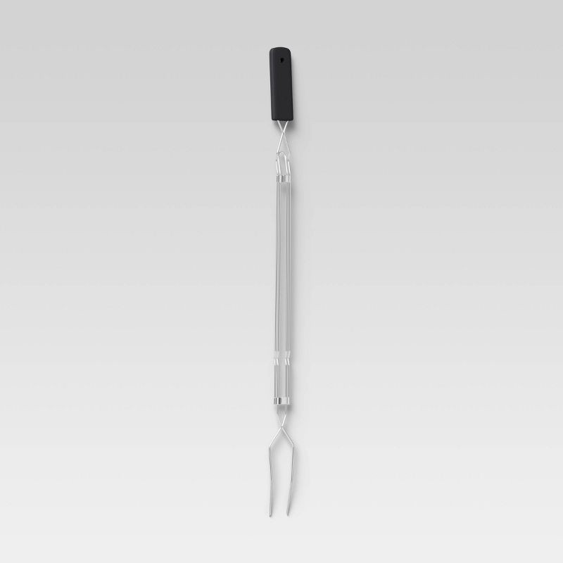 slide 2 of 2, 2pk Extension Forks Black - Room Essentials™: Polypropylene Handle, Roasting and Smores Tool, 2 ct