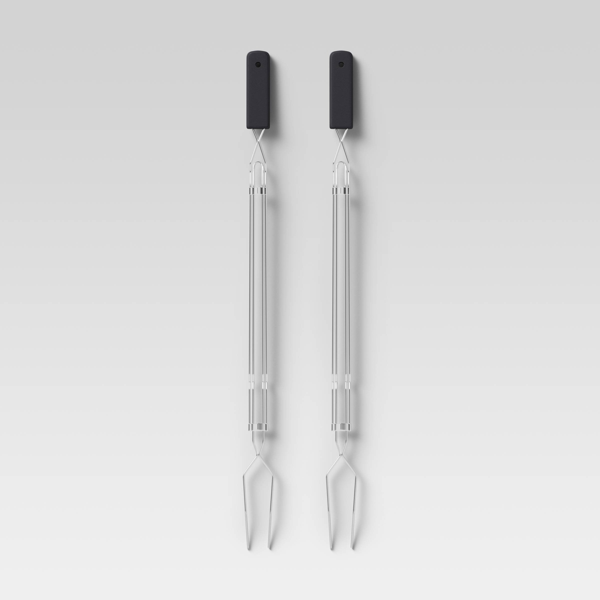 slide 1 of 2, 2pk Stainless Steel Extension Forks - Room Essentials, 2 ct