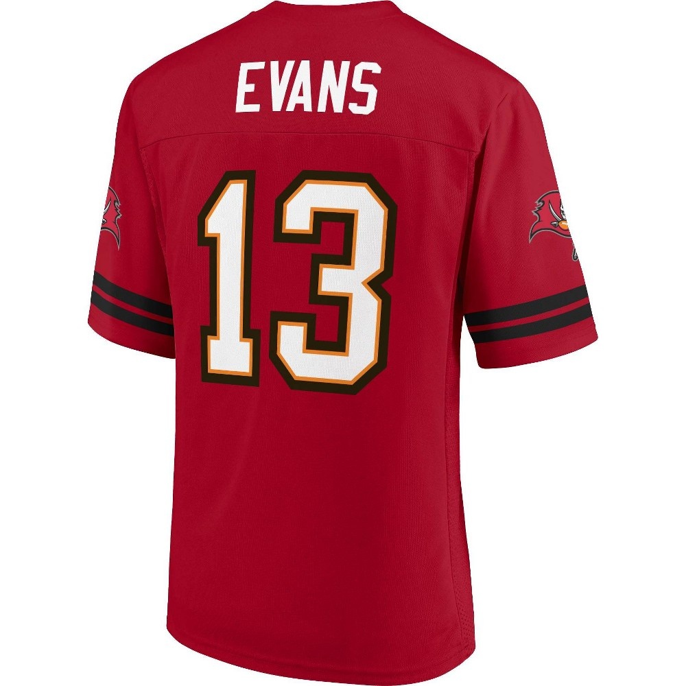 slide 3 of 3, NFL Tampa Bay Buccaneers Mike Evans Men's Short Sleeve Jersey - XL, 1 ct