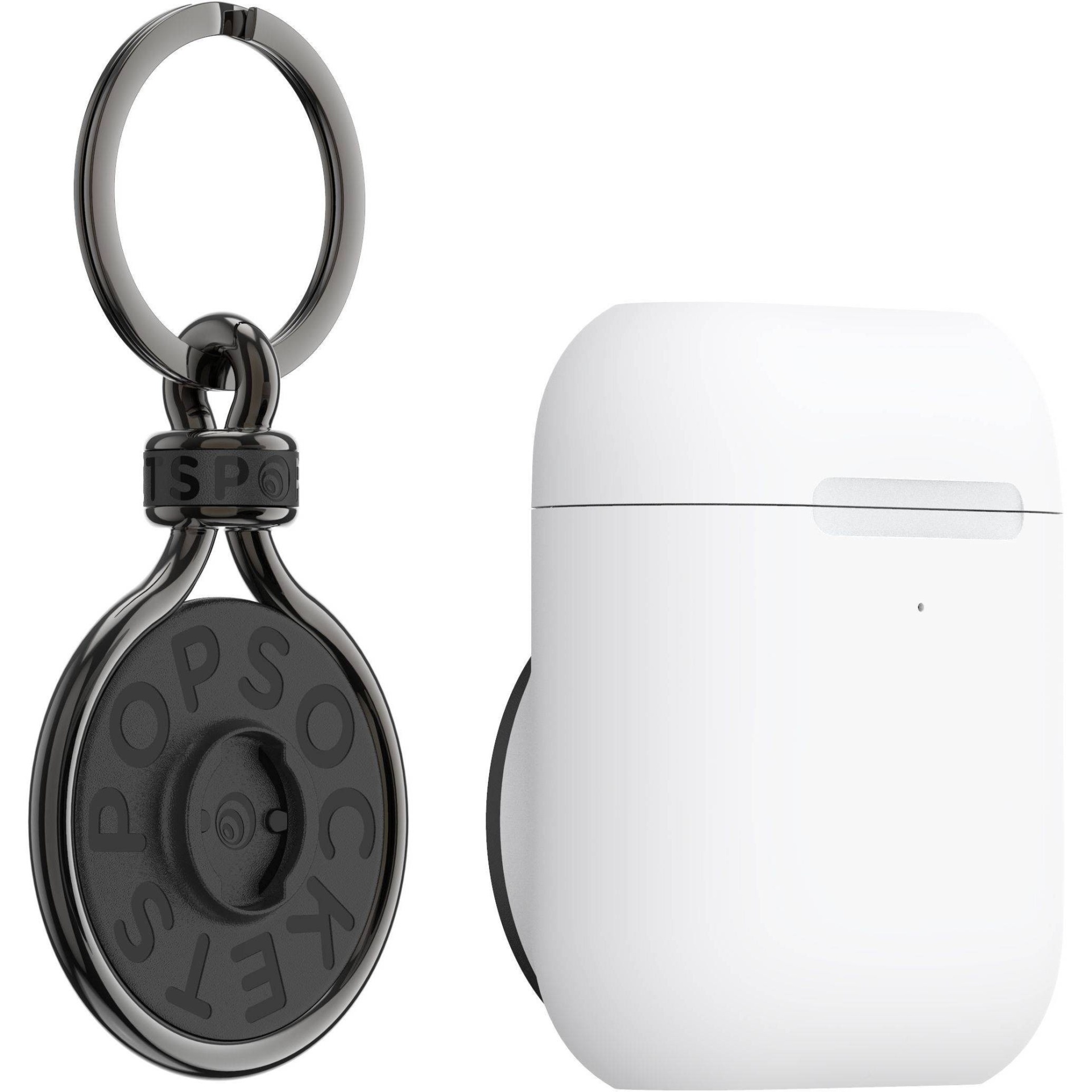 slide 1 of 6, Popsockets Airpod Holder and Popchain Combo - White, 1 ct