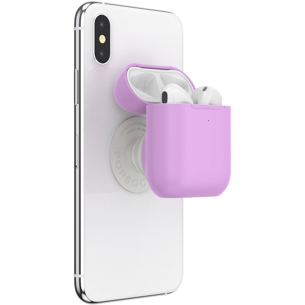 slide 5 of 5, Popsockets Airpod Holder and Popchain Combo - Purple, 1 ct