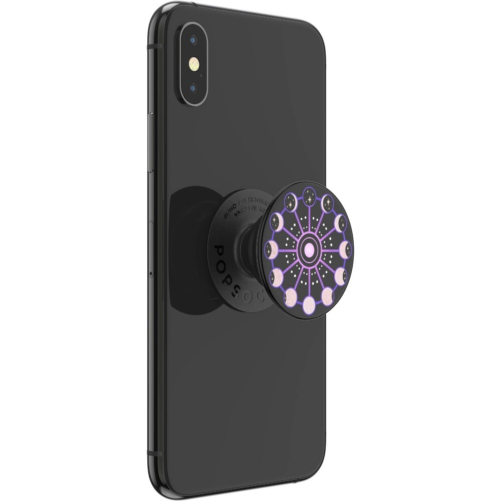 slide 3 of 5, PopSockets PopGrip Cell Phone Grip & Stand - Lunar Cycle, 1 ct