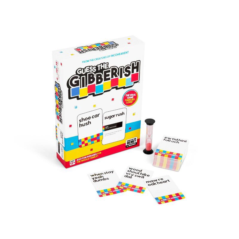 slide 2 of 8, Guess The Gibberish Family Game By What Do You Meme?, 1 ct