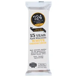 724 Wisconsin Select 15 Year Aged Wisconsin White Cheddar Cheese 4.9 oz
