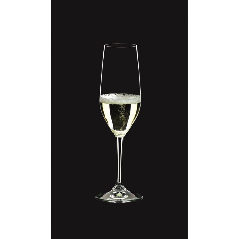 slide 2 of 3, Riedel 9oz 4pk Crystal Vivant Champagne Flutes, 4 ct; 9 oz