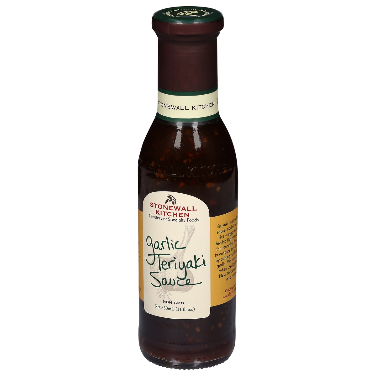 slide 4 of 12, Stonewall Kitchen Garlic Teriyaki Sauce 11 fl oz, 11 fl oz