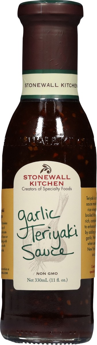 slide 8 of 12, Stonewall Kitchen Garlic Teriyaki Sauce 11 fl oz, 11 fl oz